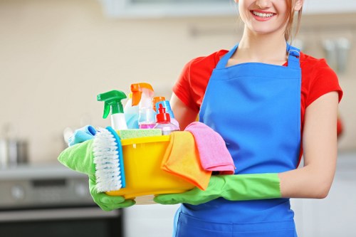 Professional upholstery cleaning in a Clapham living room