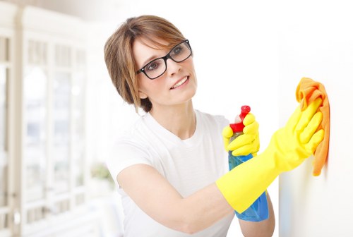 Clean and refreshed carpet after professional cleaning in Clapham
