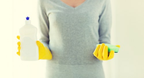Professional sofa cleaning in a Clapham living room