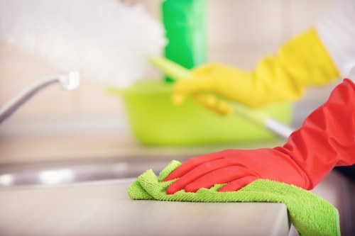 Post-renovation cleaning in a Clapham apartment